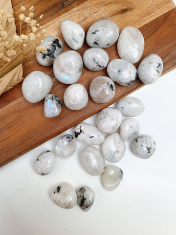 Rainbow moonstone