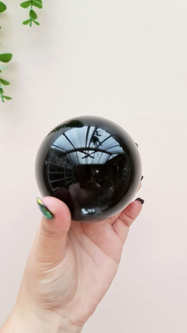 Obsidian sphere