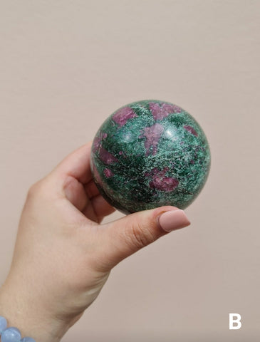 Ruby in kynite sphere