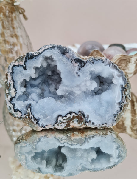 Mexican agate geode