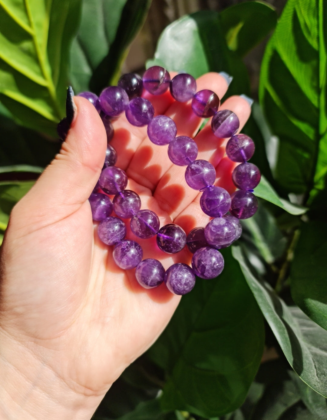 Amethyst bracelet