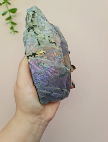 Raw large flashy Labdorite