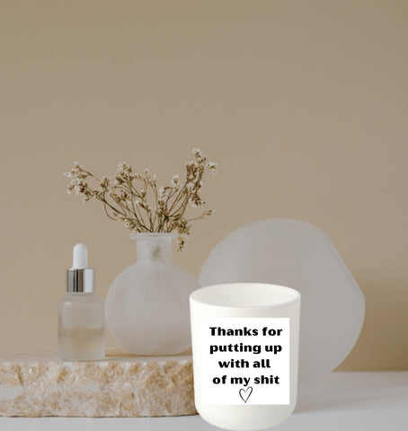 Thanks for putting up with all my shit